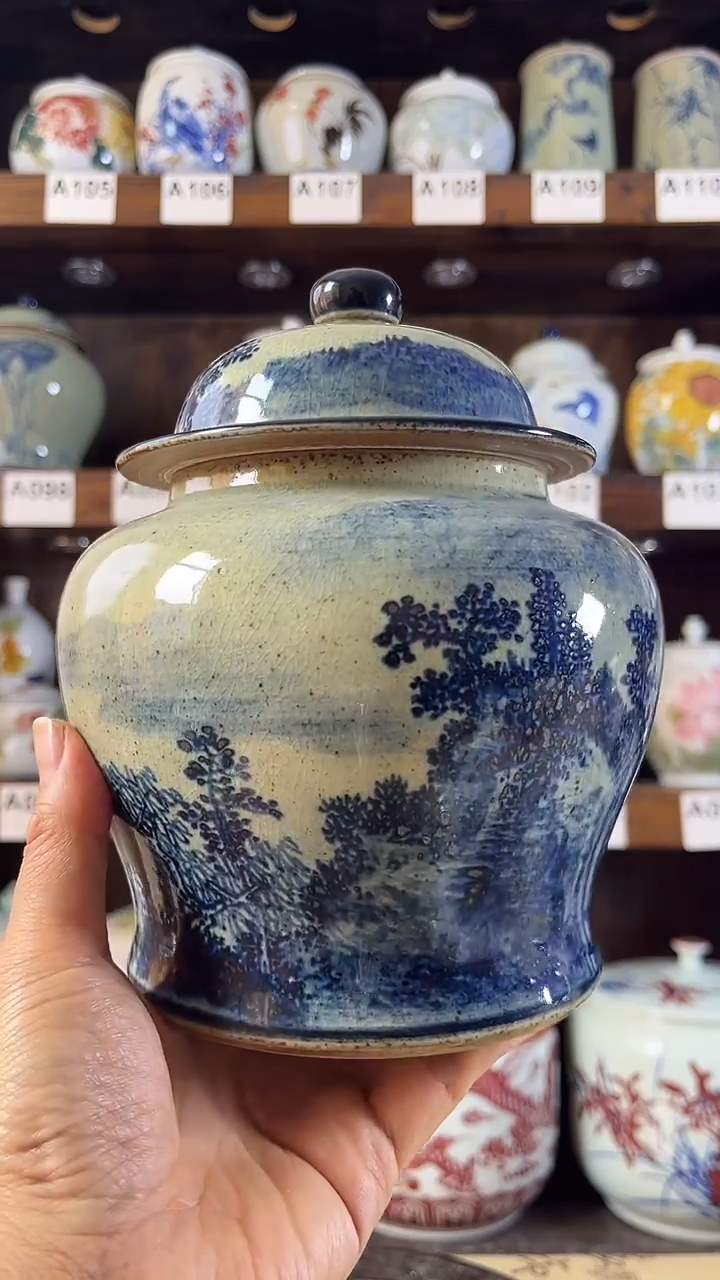 迎君陶瓷纯手工手绘10