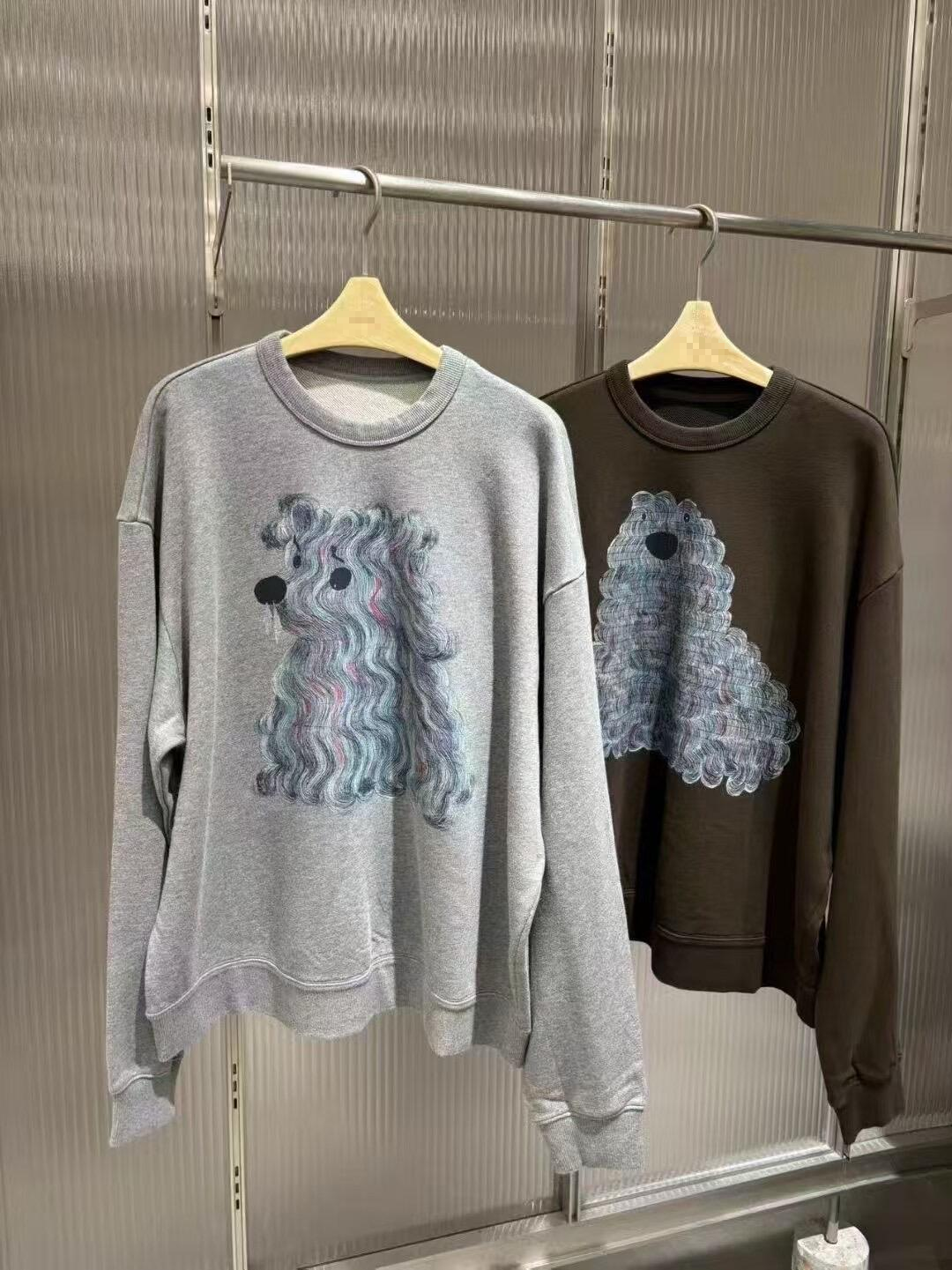 新款25秋卫衣狗狗图案套头5P8410470