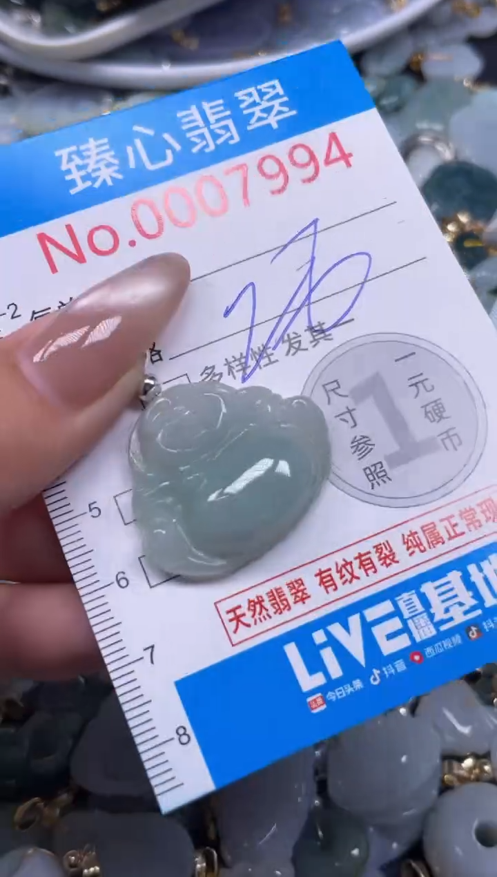 颈饰未镶嵌翡翠7994