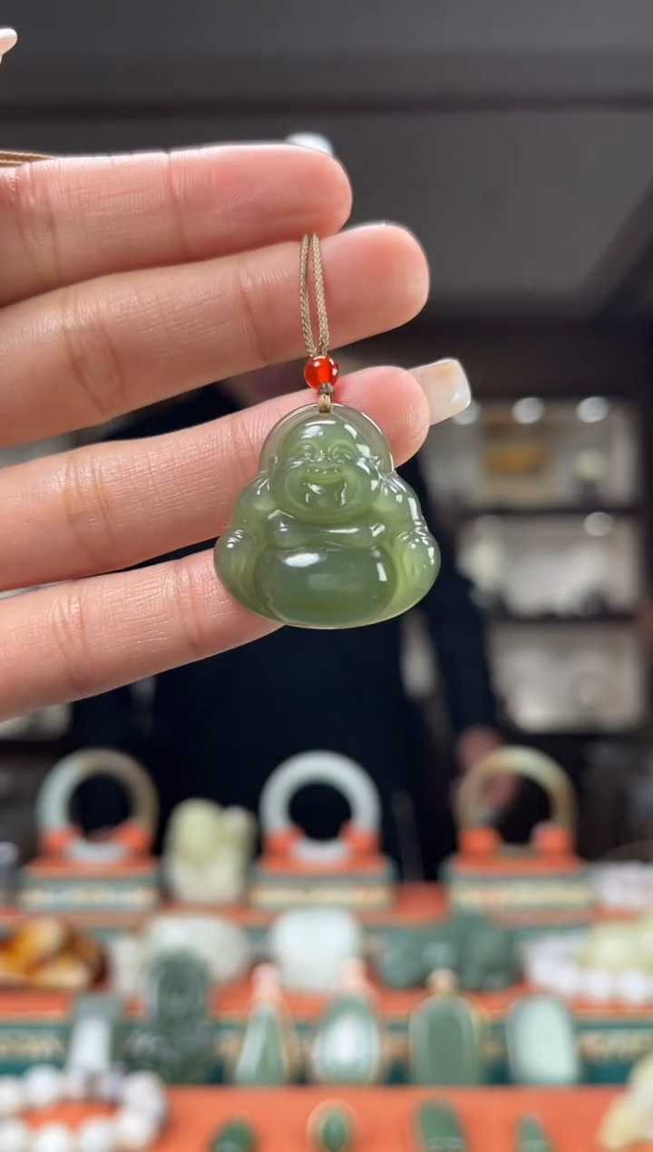 【闪购商品】和田玉颈饰未镶嵌佩佩28mm左右