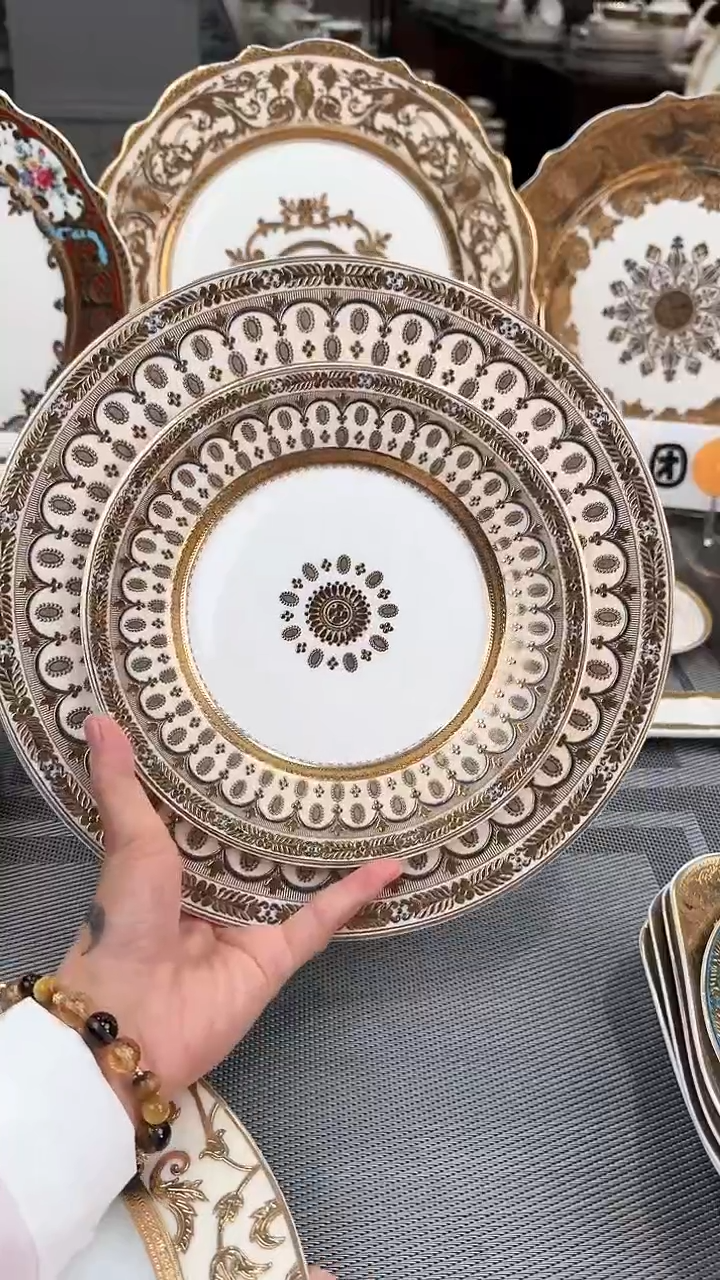 【闪购商品】瓷片大小盘春节活动  福利价