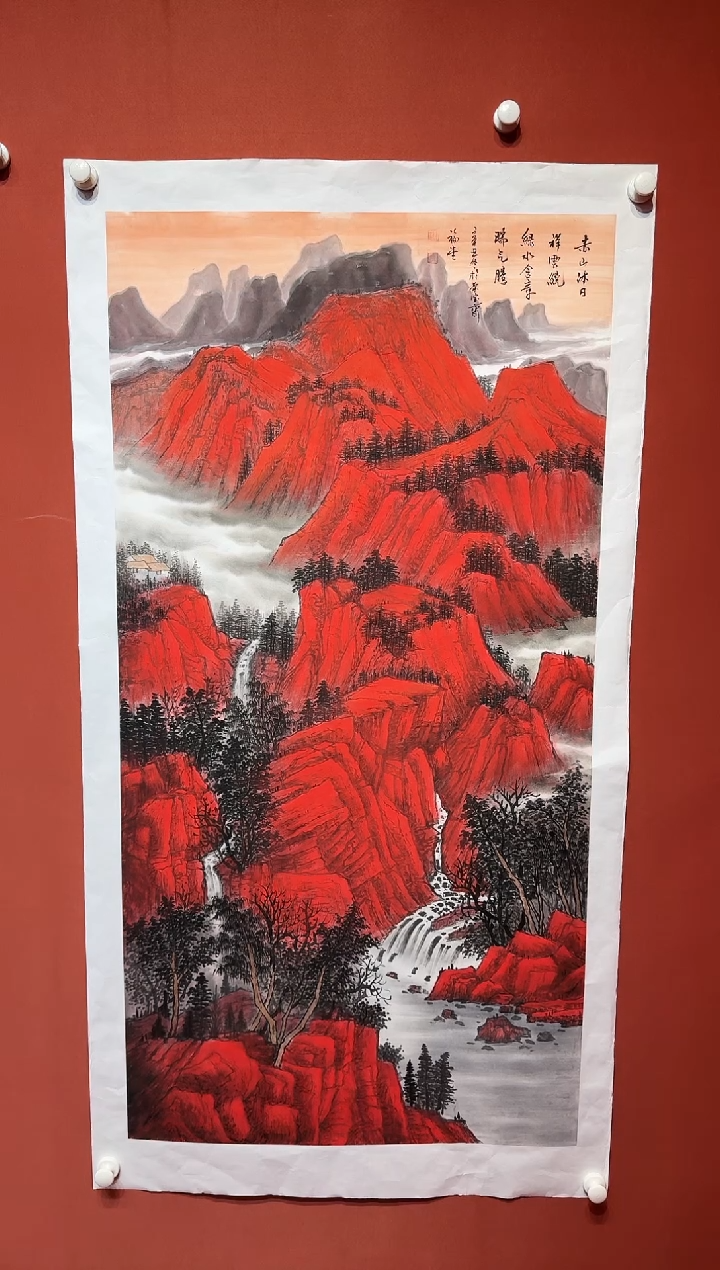 国画湖社画会/谢福堂-12-23-74