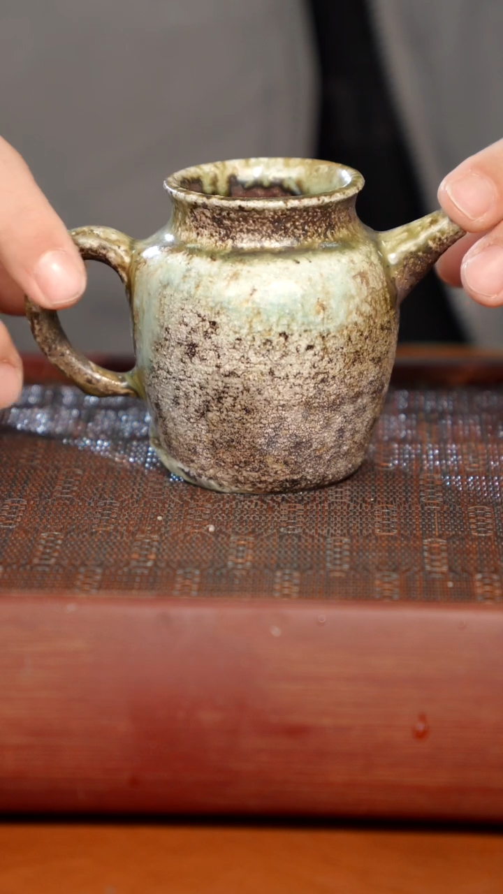 陶瓷奢瓷/瑞寅柴烧茶器（公道）1131微瑕