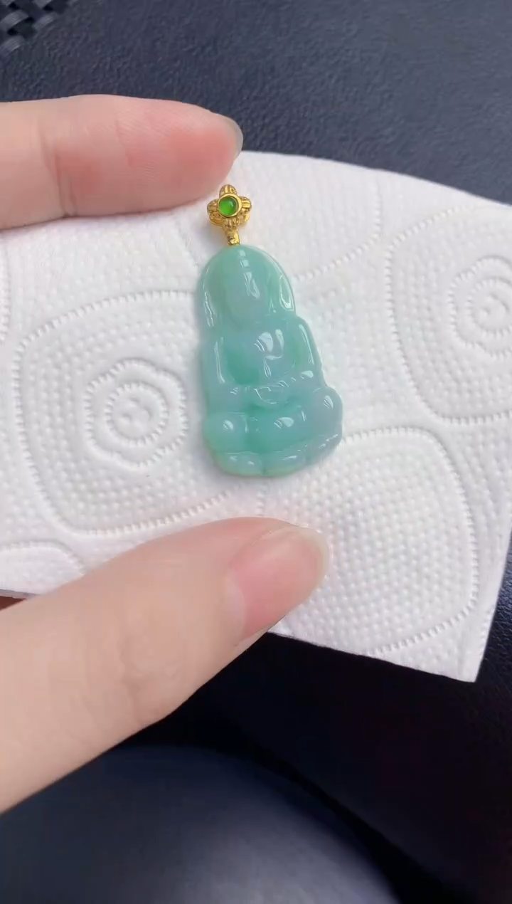 颈饰未镶嵌翡翠天然翡翠缅甸A货