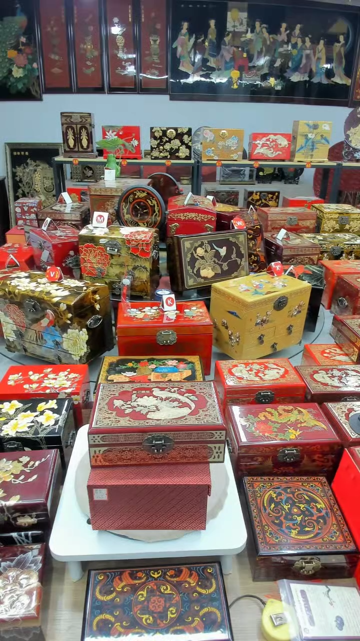 【闪购商品】23酒红双层铜丝贝壳镶嵌锦上添花升级款