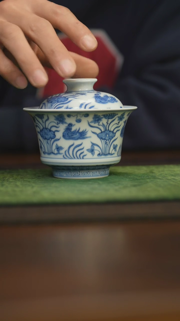 【闪购商品】杯柴窑青花破价福利