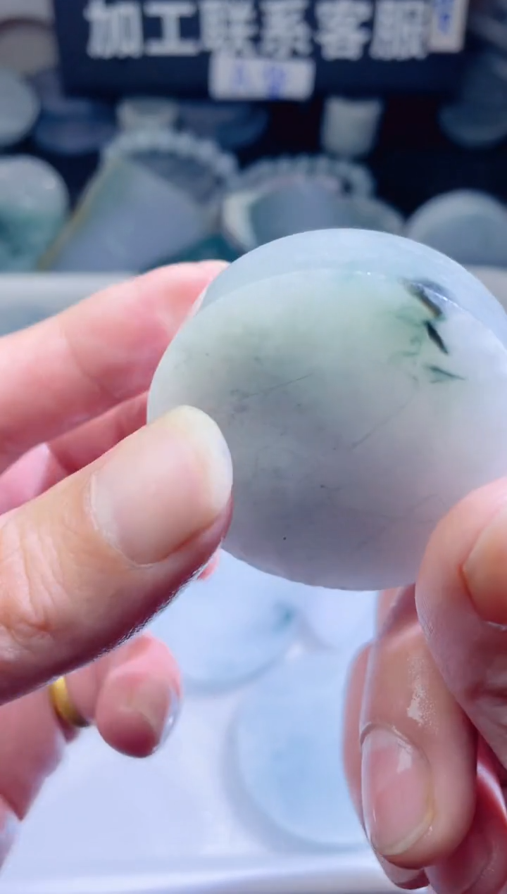 颈饰未镶嵌翡翠4547