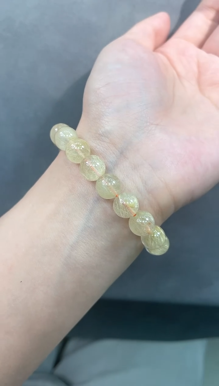 【闪购商品】水晶手链未镶嵌23号维纳斯金发单圈9.5mm