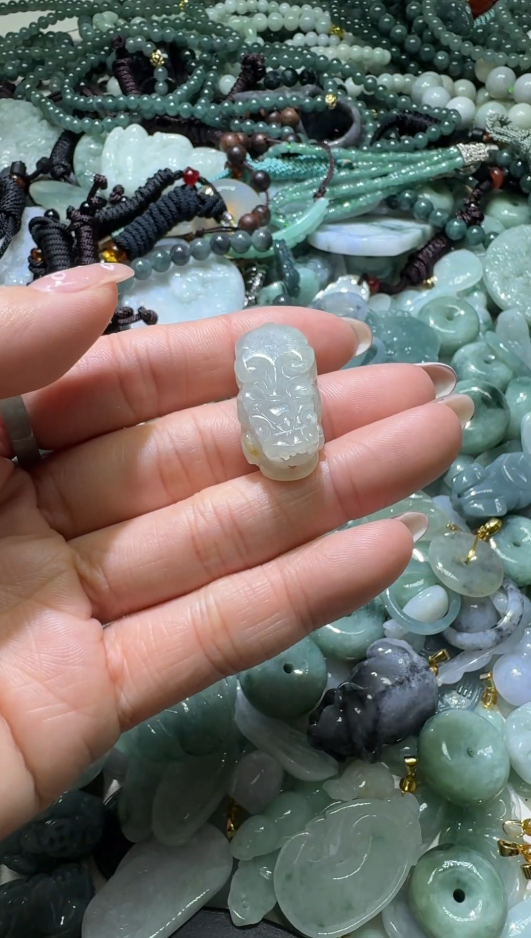 吊坠(不含链)未镶嵌翡翠1