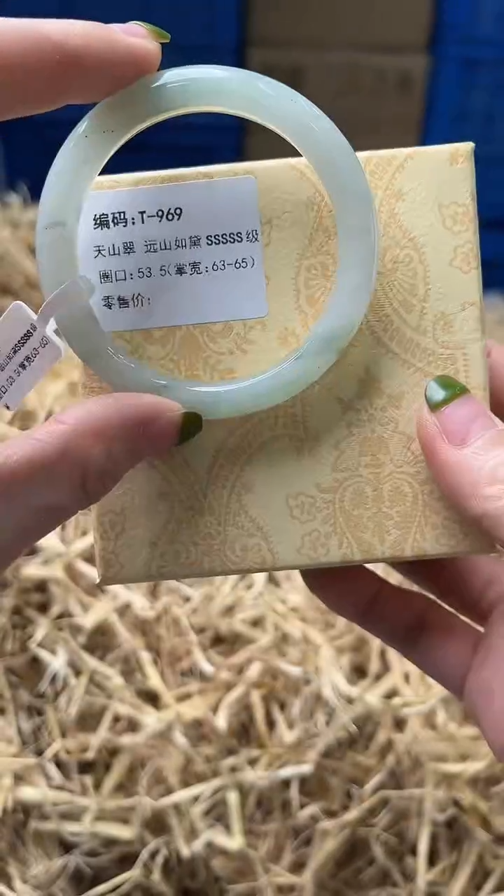 未镶嵌手镯石英质玉T969