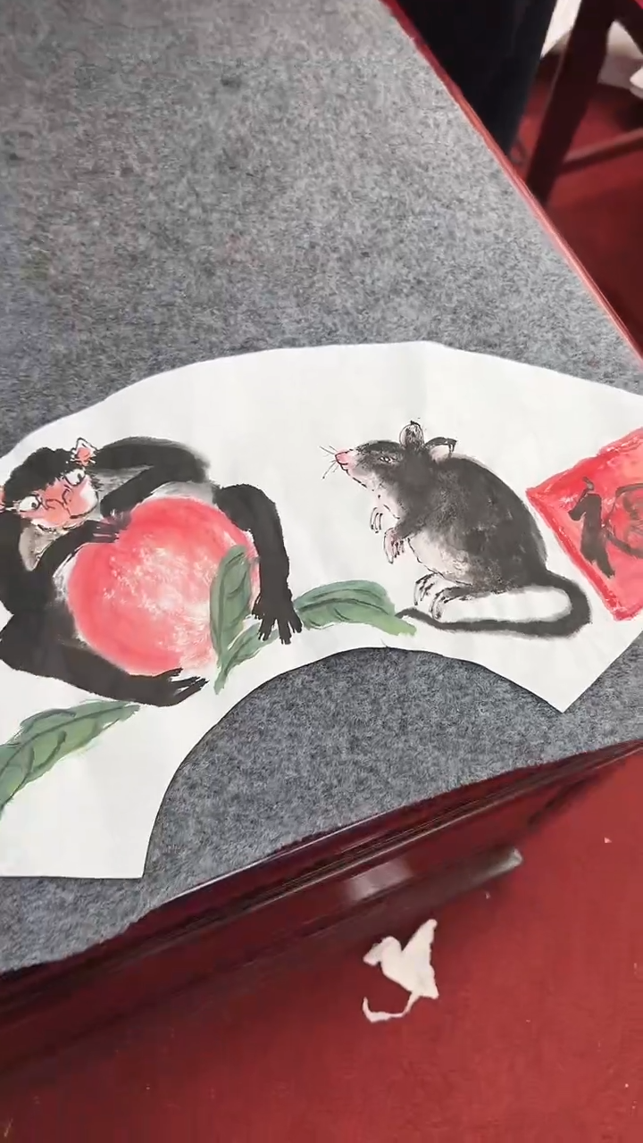 国画周大拙/国画/花鸟