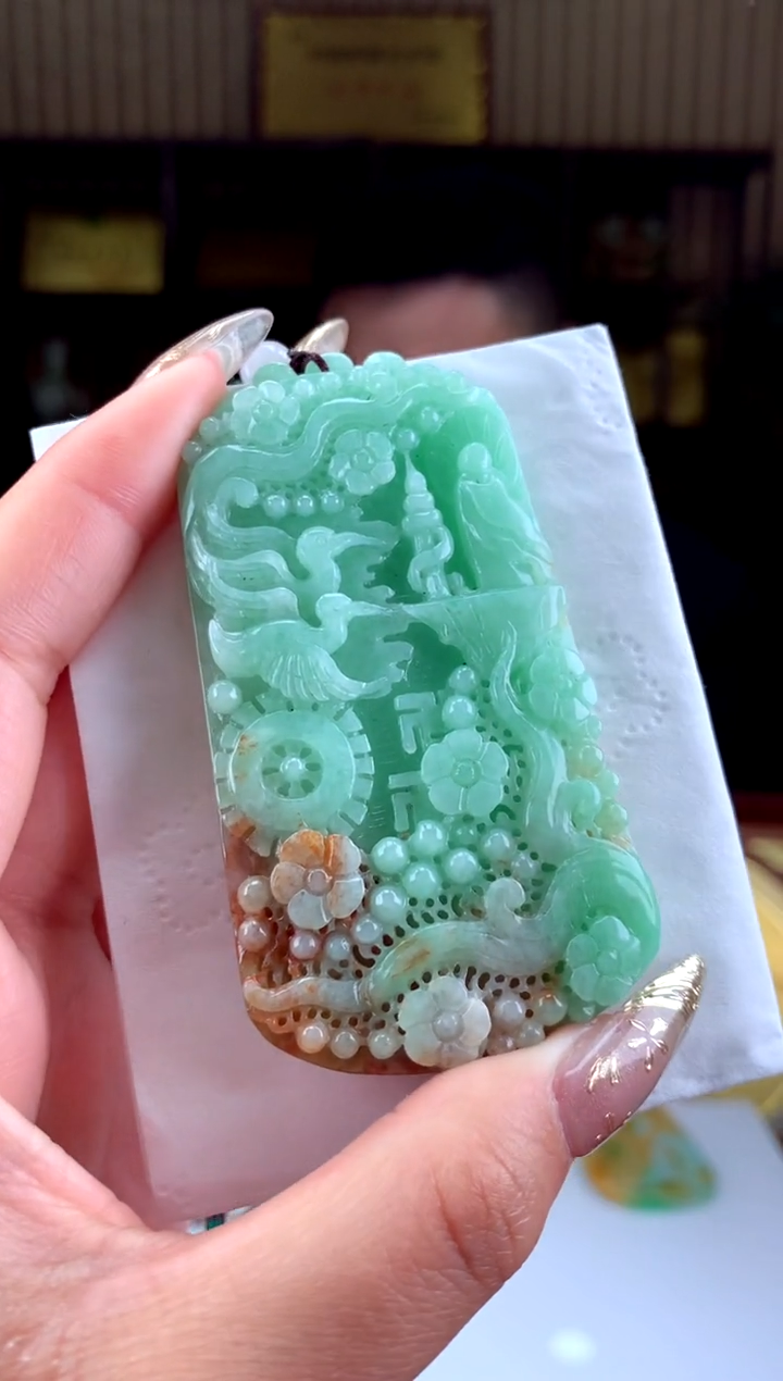 【闪购商品】定制翡翠未镶嵌天然A货翡翠（拍一发一）