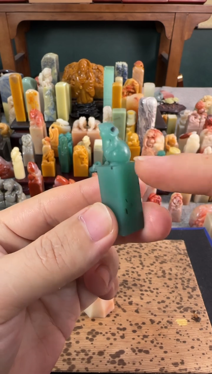 【闪购商品】青田石印石编号编号0416