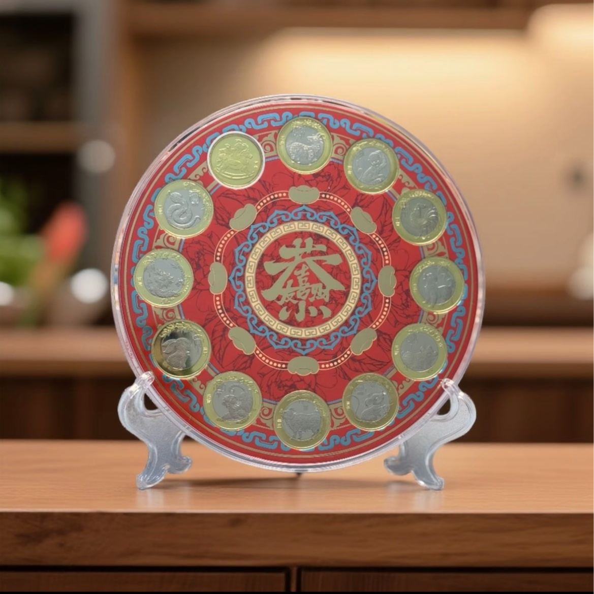 法定货币甄选【新款】十二生肖纪念币套装一轮1枚+二轮11枚