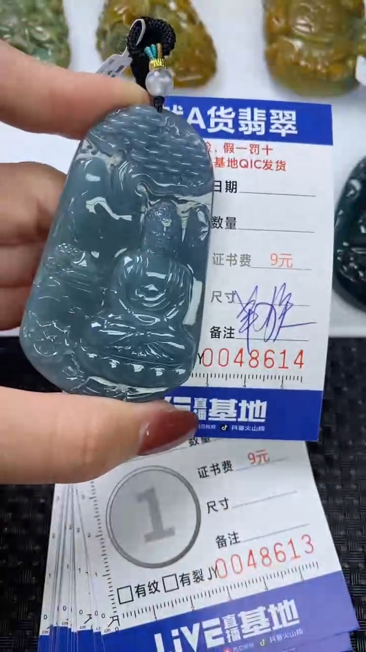 【闪购商品】翡翠颈饰未镶嵌11111111111111111