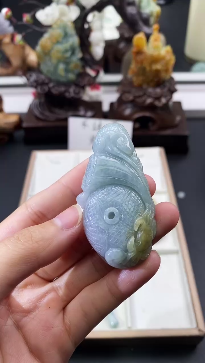 颈饰未镶嵌翡翠天然缅甸A货翡翠