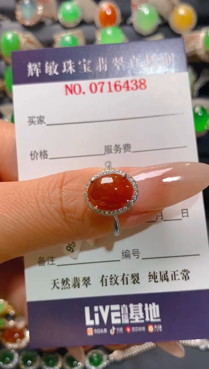 【闪购商品】翡翠耳饰银S925镶嵌天然A货翡翠1