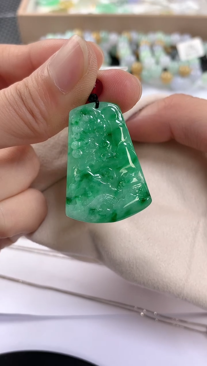 颈饰未镶嵌翡翠117