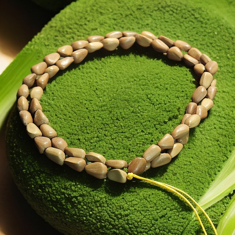 8*12左右深山野生红松籽脖挂高油高密走色红艳玛瑙红文玩手串