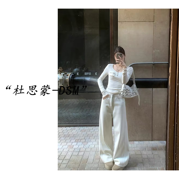 DSM-【柔森牛裤】韩国货！25款韩系慵懒显瘦小马直筒牛仔裤A26521