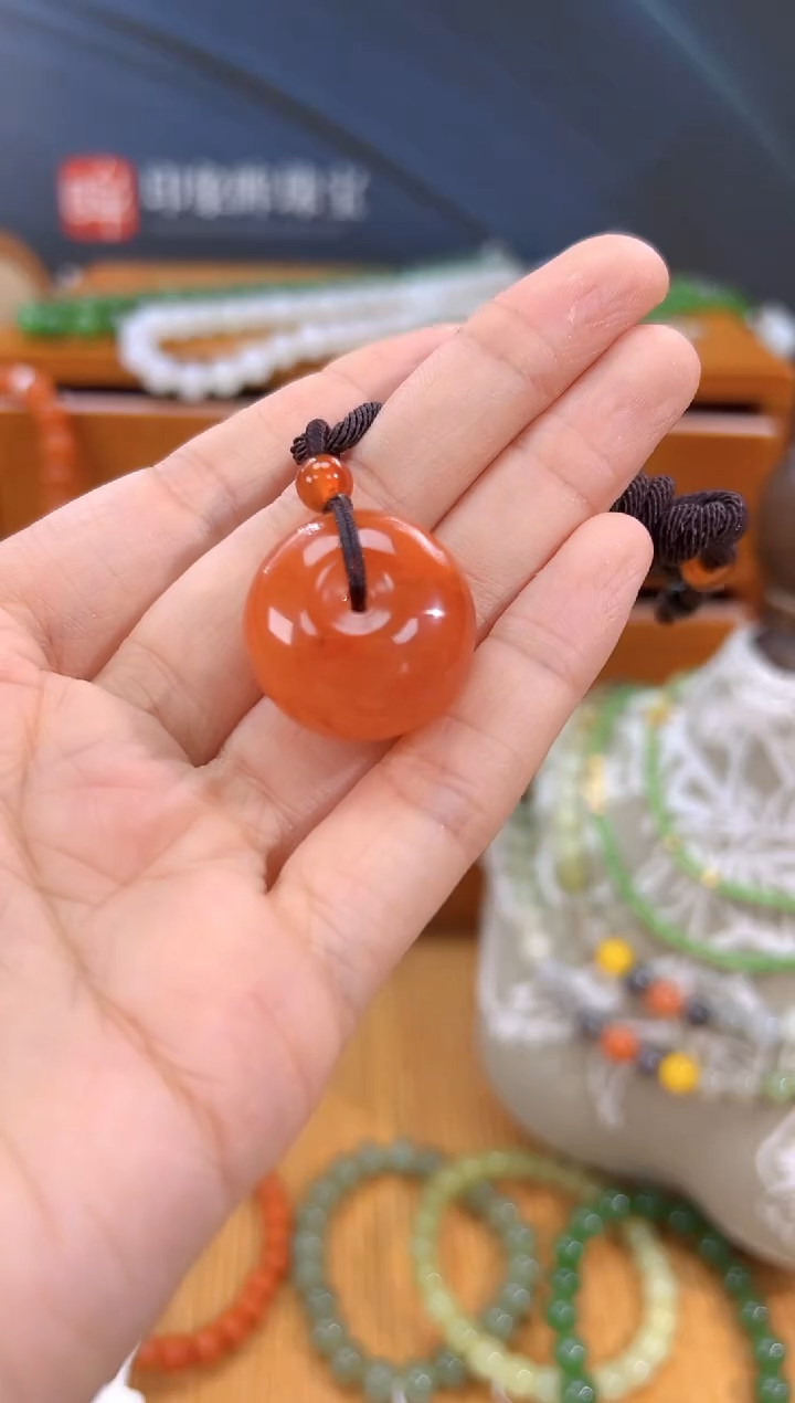 颈饰未镶嵌南红玛瑙多样性拍一发一cg