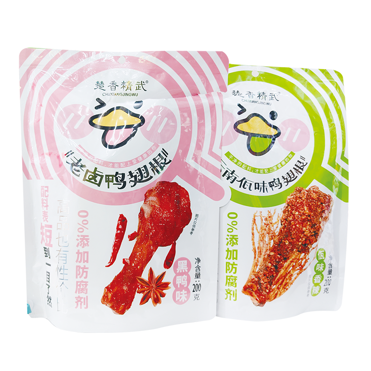 楚香精武老卤鸭翅根200g（黑鸭味）