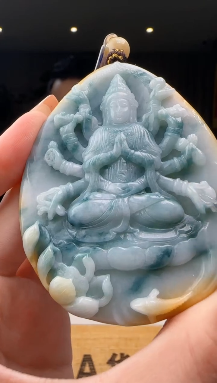 【闪购商品】翡翠吊坠(不含链)未镶嵌CC@@960Q3J12758