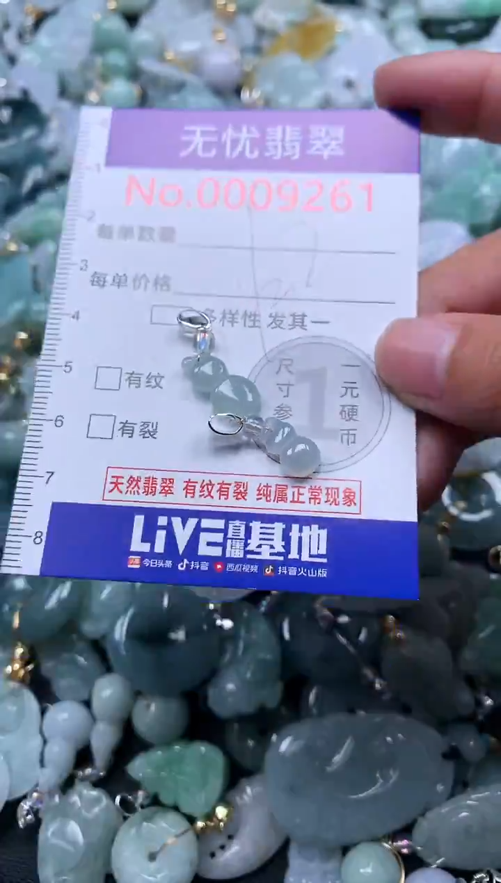 颈饰未镶嵌翡翠9261