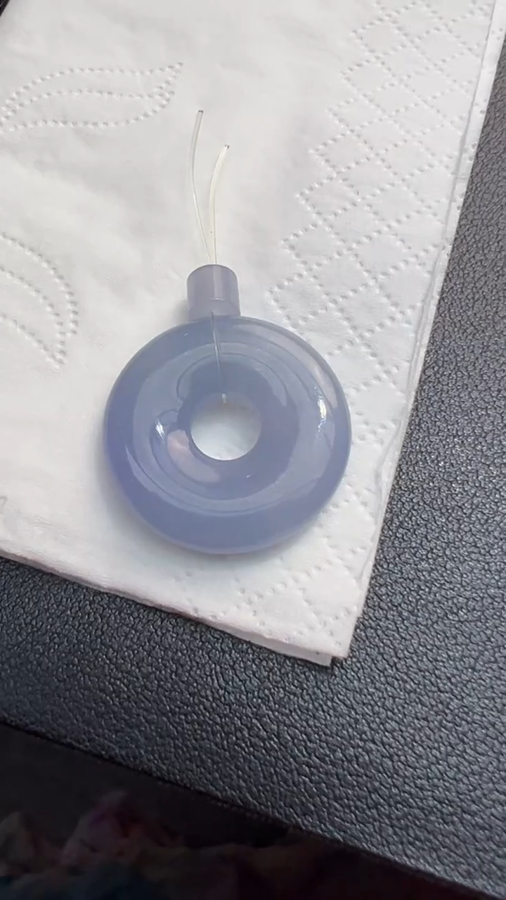 定制翡翠未镶嵌25.9*5.7甜甜圈