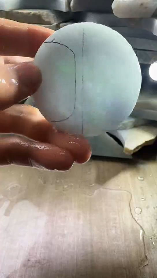 裸石翡翠天然翡翠A货花55