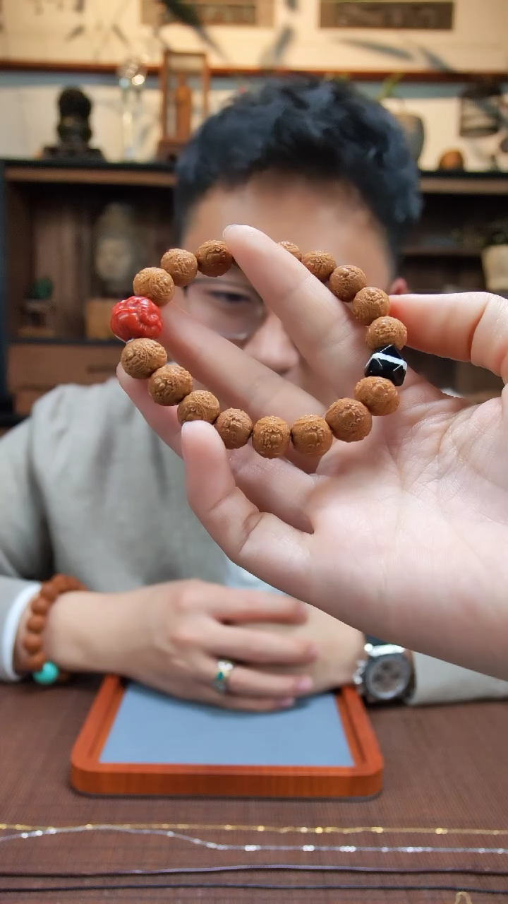 【闪购商品】猴头核桃手串猴头单圈手串YX