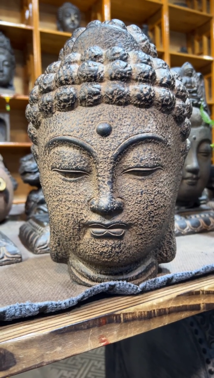 陶土【火山泥】大佛首