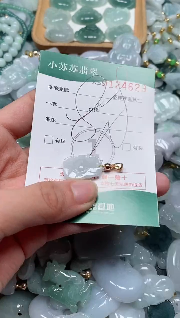 【闪购商品】翡翠颈饰未镶嵌闪购商品0124629