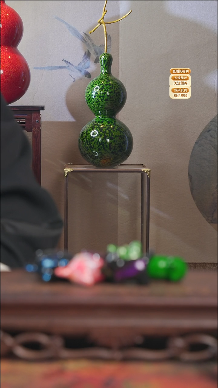 搞****告WR049漆艺酒葫芦不包手串【跨年福利价】