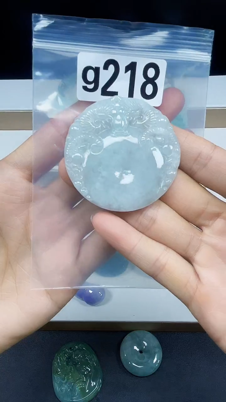 颈饰未镶嵌翡翠翡翠珠宝吊坠挂件