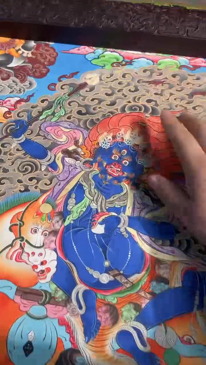 卷轴画卷轴画旭旭的唐卡