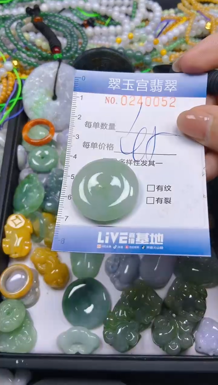 颈饰未镶嵌翡翠闪购C0240052