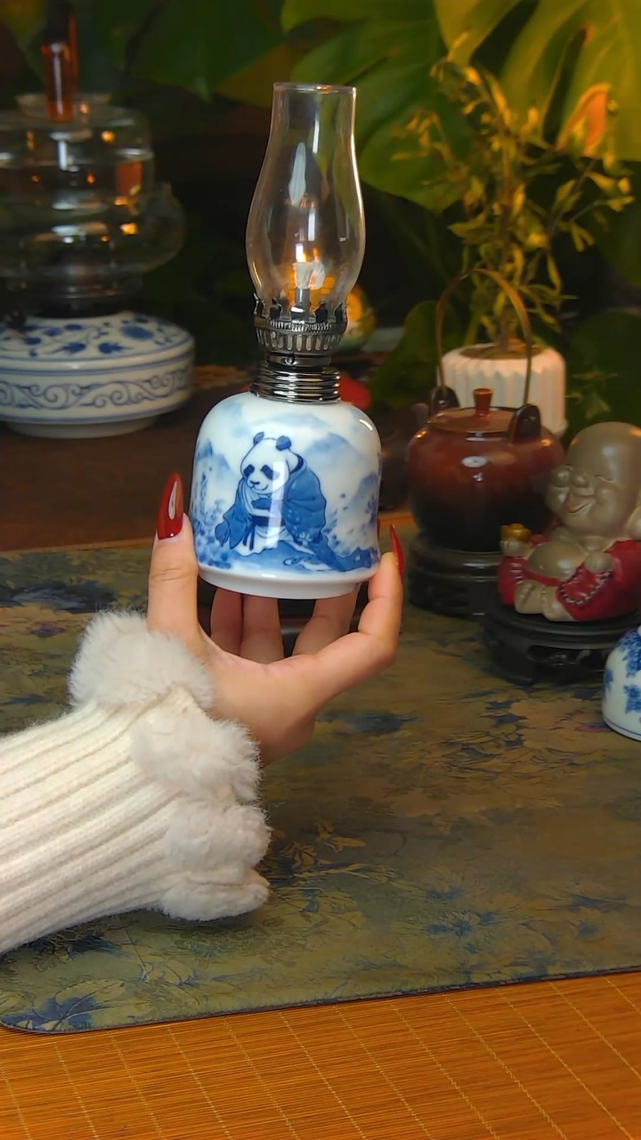 【闪购商品】景德镇陶瓷灯摆件