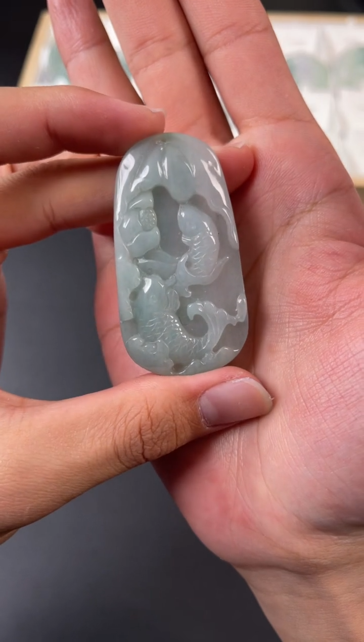 【闪购商品】翡翠颈饰未镶嵌翡翠吊坠YP-020