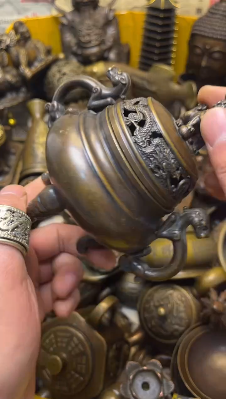 精美铜器，点击下单