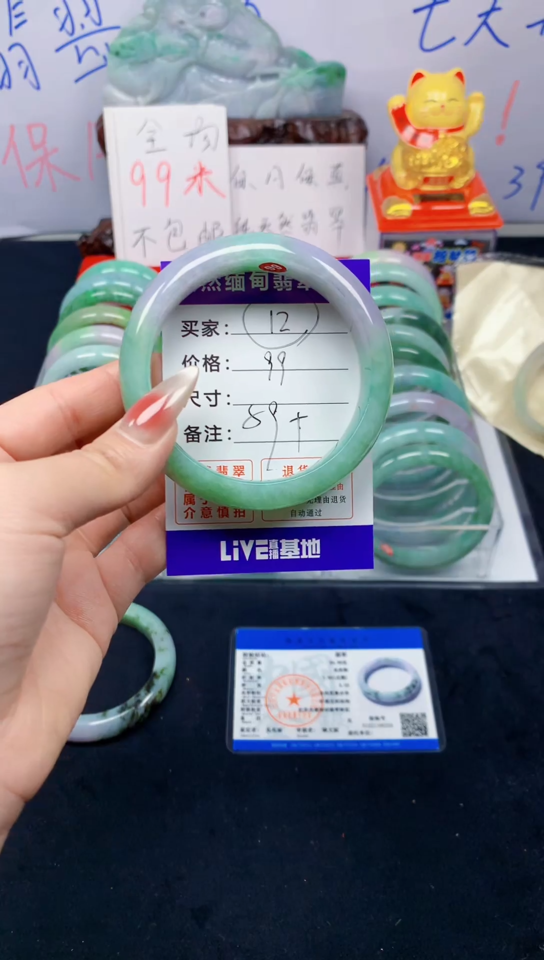 未镶嵌手镯翡翠12