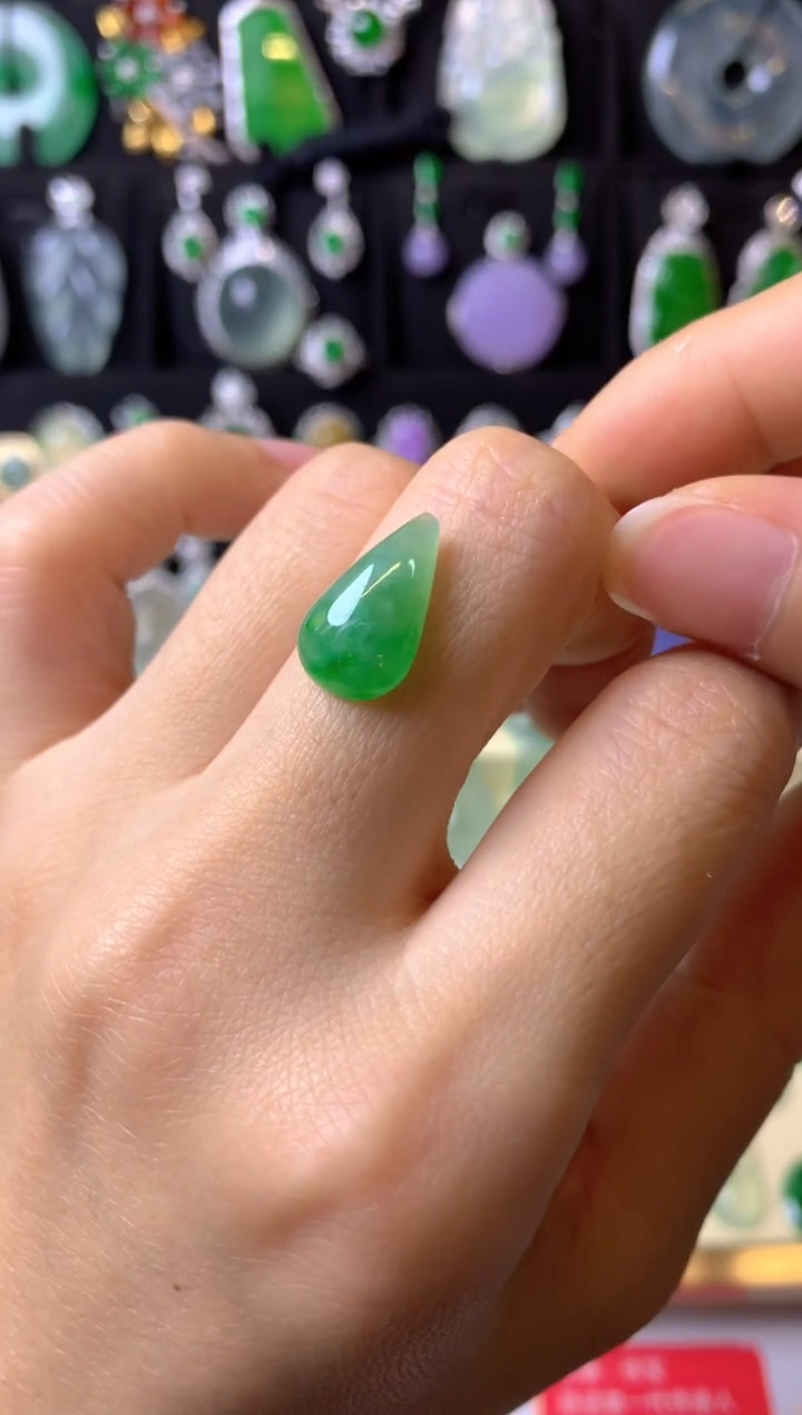 【闪购商品】定制翡翠未镶嵌1裸玉（客户意向镶嵌）