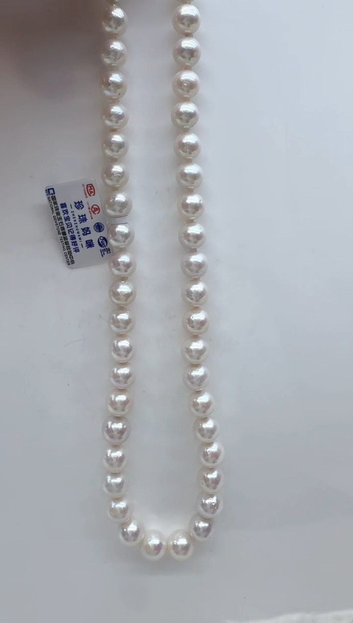 【闪购商品】淡水珍珠颈饰银S925镶嵌清货