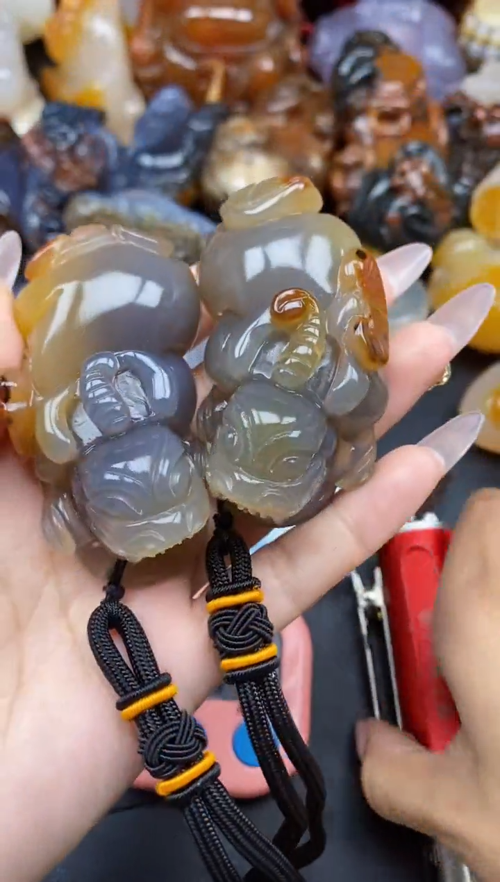 【闪购商品】玛瑙/玉髓颈饰未镶嵌ll