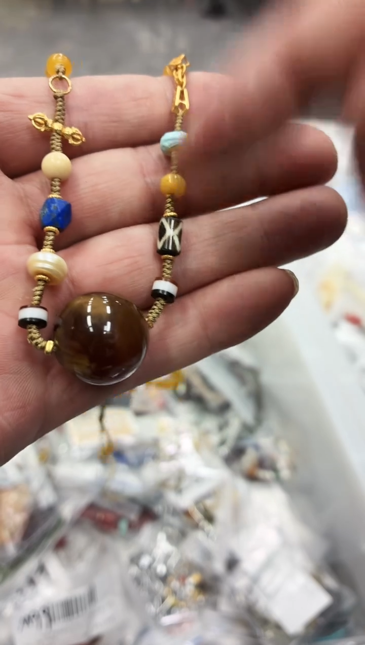 琥珀（根珀）吊坠(赠链)未镶嵌i43