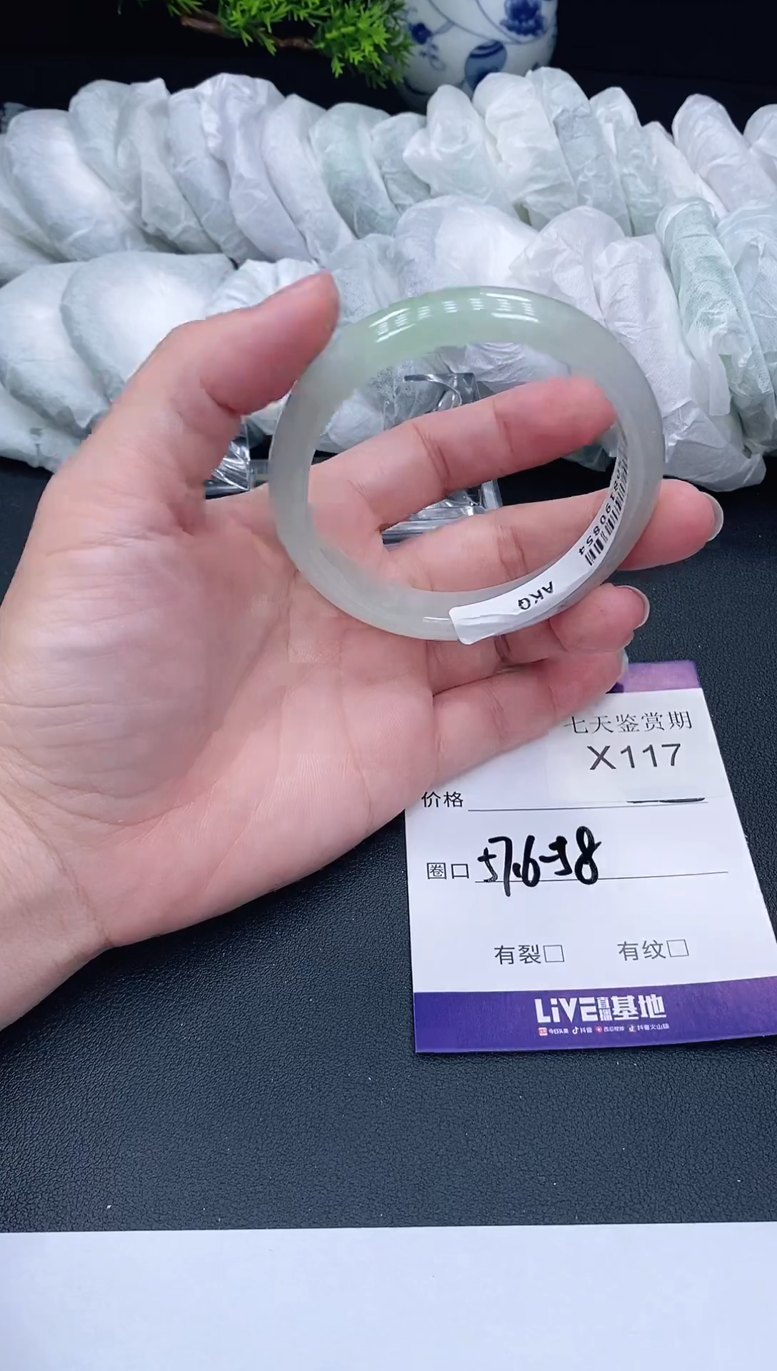 未镶嵌手镯翡翠117