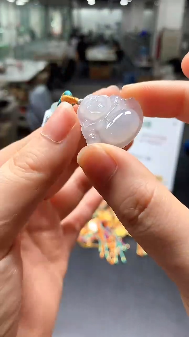 【闪购商品】翡翠未镶嵌颈饰翡翠佛公|不退不换