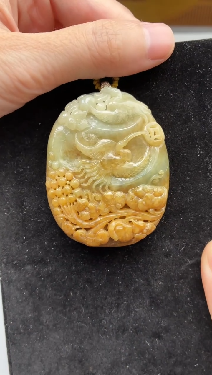 颈饰未镶嵌翡翠牌子