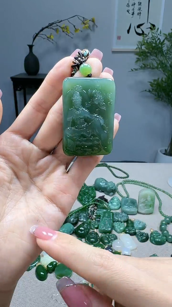 未镶嵌和田玉挂件1