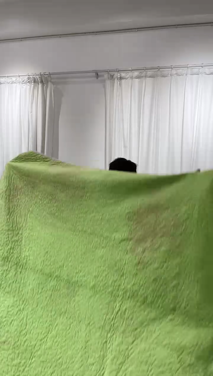 棉200*230纯棉床盖81号染色瑕疵